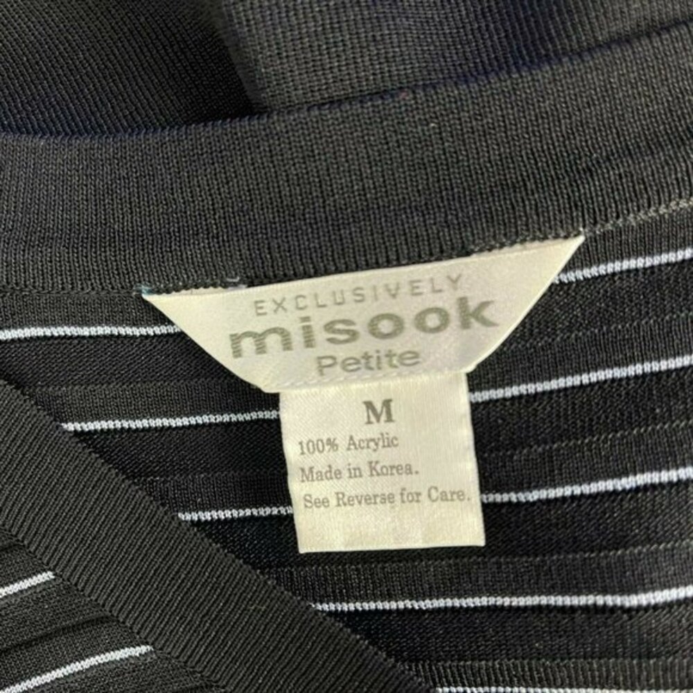 Exclusively Misook Button-Up Cardigan Jacket - Picture 10 of 11